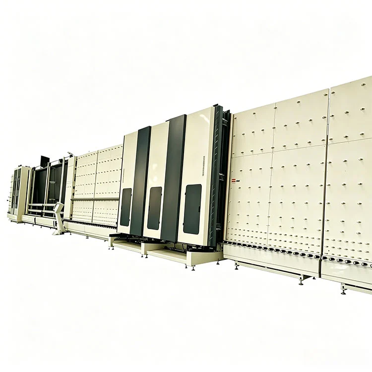 2000 Verticale CNC-was- en droogperslijn voor geïsoleerde en gehard glasmachines