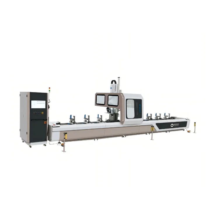 4-assig CNC-freescentrum voor vliesgevelboringen