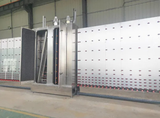 Automatische 1800 verticale wasdroogmachine voor geïsoleerd en gehard glas