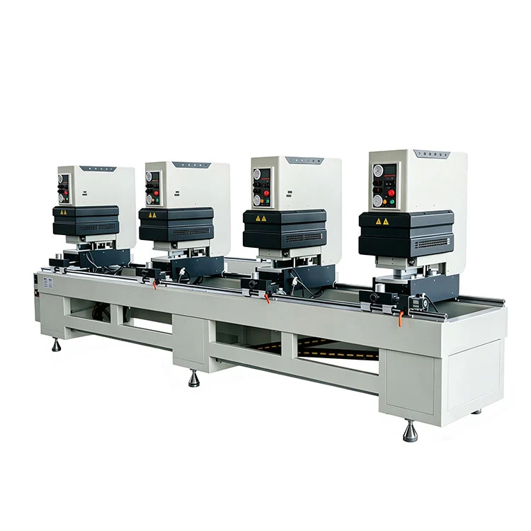 PVC UPVC Kleurrijke Windows Profiel Naadloze lasmachines met 4 koppen