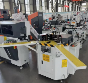 Robuuste 140 mm aluminium profielhoekkrimpmachine