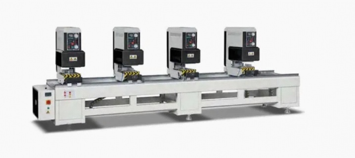 Hoogwaardige PVC UPVC kleurrijke Windows-profiel Heavy-Duty naadloze lasmachines met 4 precisiekoppen