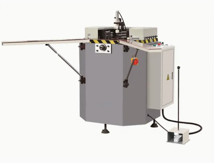 Industriële kwaliteit 100 mm x 3500 mm Hoge precisie enkele kop aluminium raam- en deurhoekkrimptang