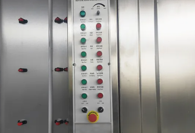 Professionele 1800 verticale wasdroogmachine voor geïsoleerd en gehard glas