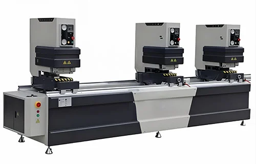 threeHead naadloze lasmachine voor PVC-deuren en ramen